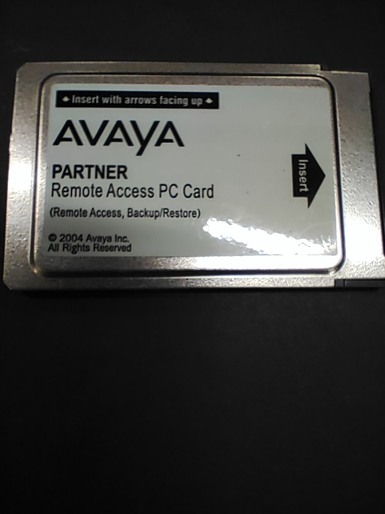Avaya Partner ACS 509 Processor R8 700469687 Large PC mail, Remote Access Backup
