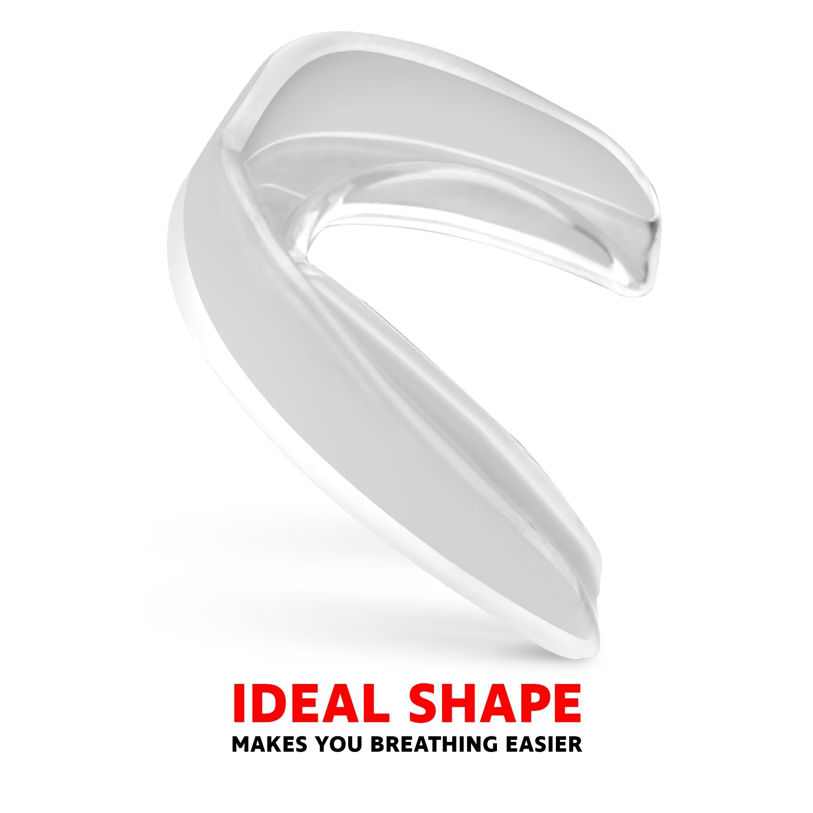 DXM SPORTS Boil Gum Shield Bite Mouth Guard Boxing MMA MouthPiece Senior-Junior