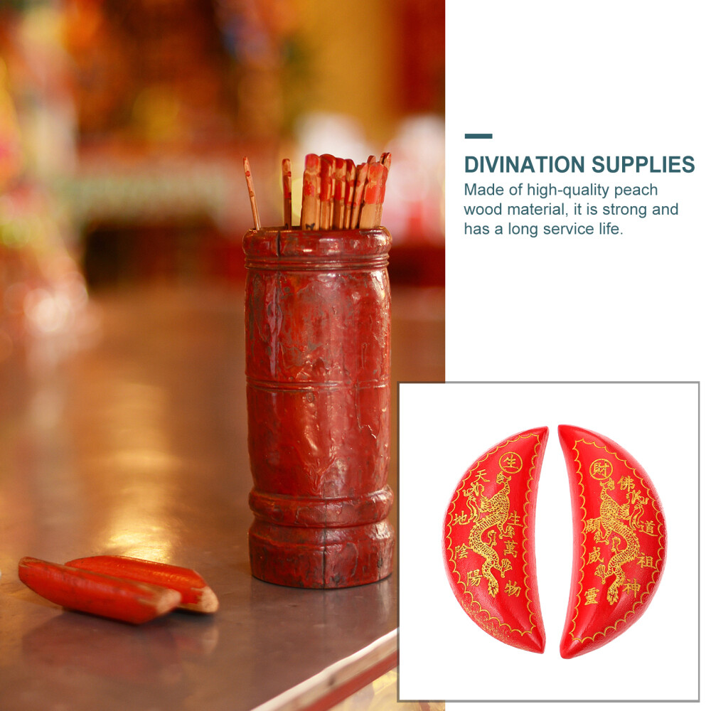 divining rods Dowsing Tool Moon Blocks Divination Divination Holy Cups