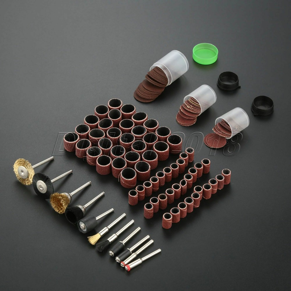 Electric Rotary Grinder Polishing Sanding Bits Tool Kit Accessories Sets 147pcs