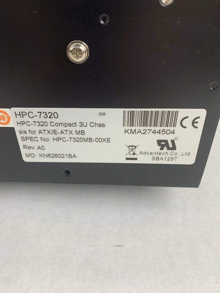 Advantech HPC-7320MB-00XE 3U Rackmount Server Chassis Barebones