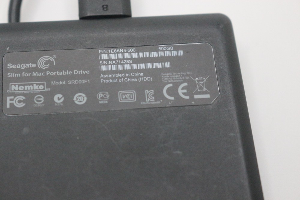 Seagate Slim for Mac 500 GB USB