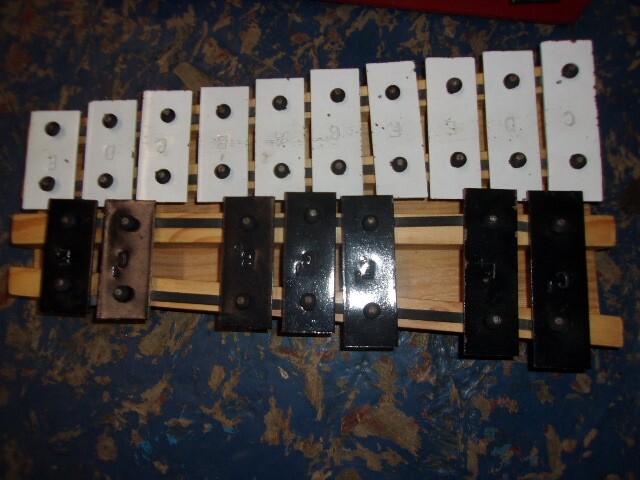 One Double 17 Note Used Xylophone