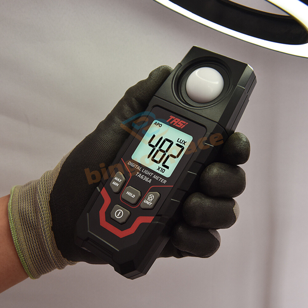 TA636A Digital Light Meter Illuminance Lux Meter Illuminometer Handheld Ambient