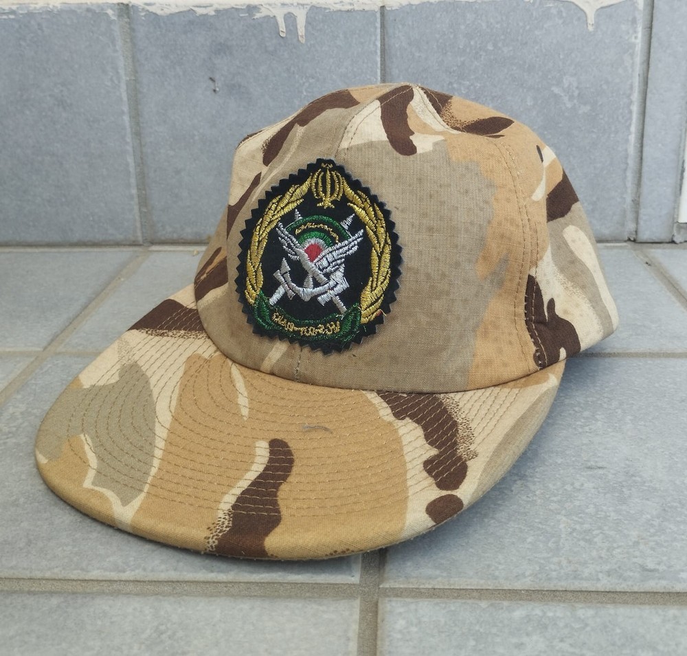 Persian army desert DPM camouflage baseball cap hat with Patch