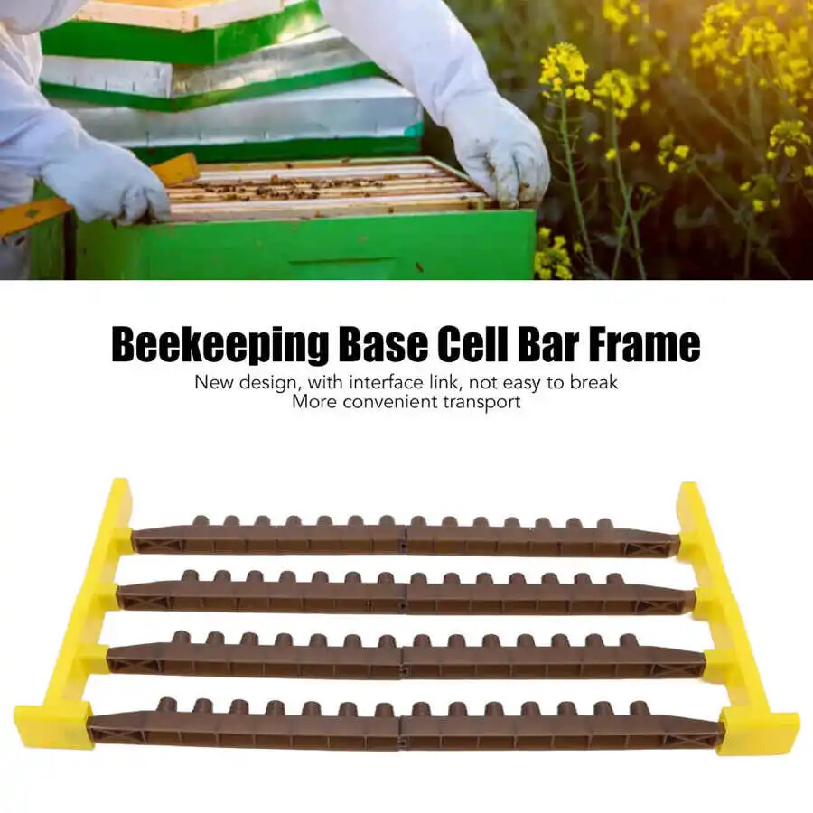Queen Bee Rearing Base Cell Bar Frames Multifunctional Beekeeping Base Cell Cups