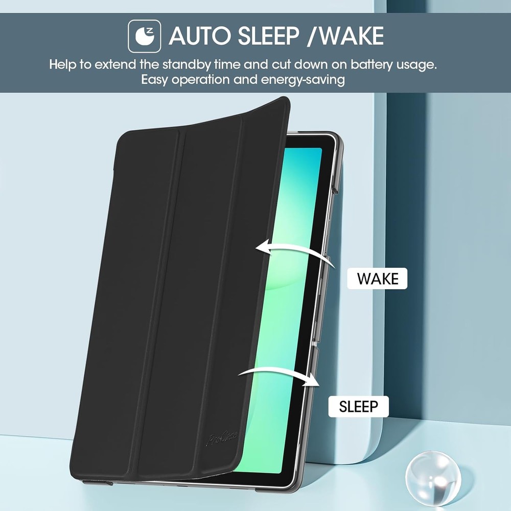 Case for Galaxy Tab A11+ Plus 11 Inch, Slim Stand Hard Back Shell Protective