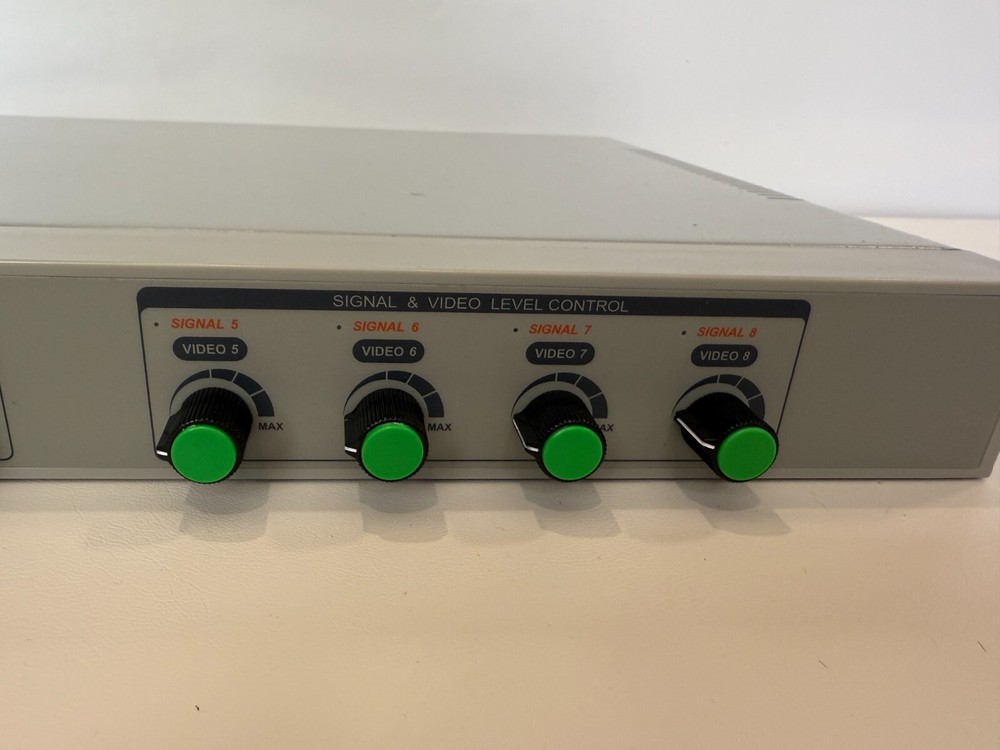 Loop Through, Level Control Eyemax 8CH Amplifier Splitter Multi Video Selector