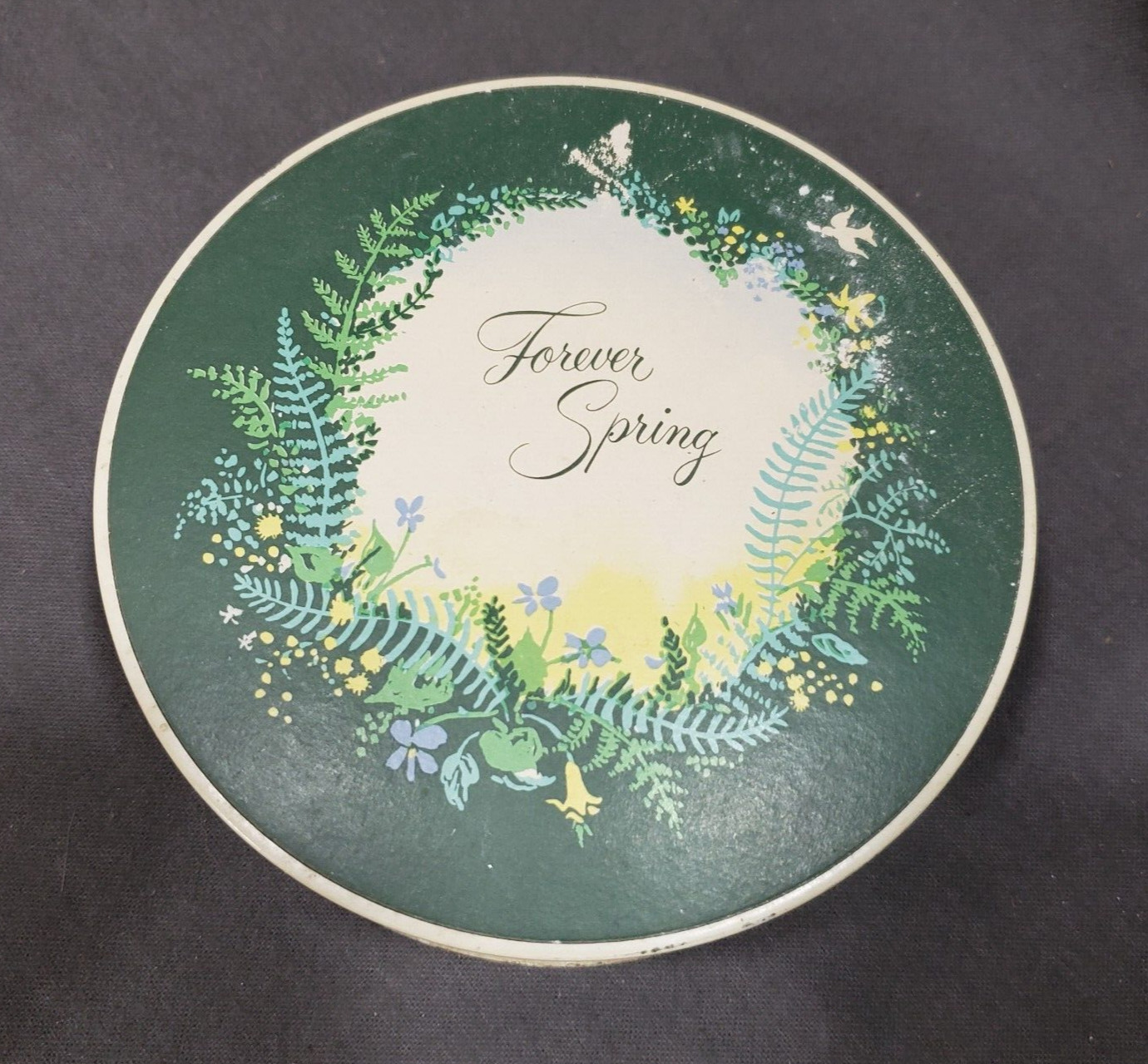 Vintage Dusting Powder Boxes Lot of 5 Advertising Vanity Collectibles 1940s 50s