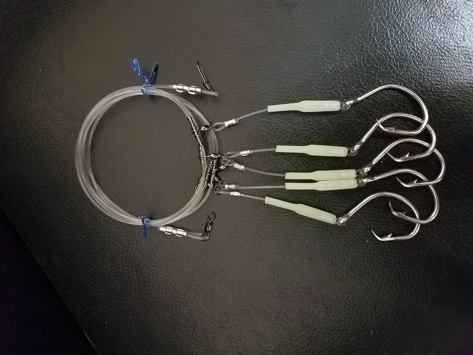 LUMINOUS MULTIPLE CIRCLE HOOK DEEP DROP RIG TILEFISH GROUPER BARRELFISH SNAPPER