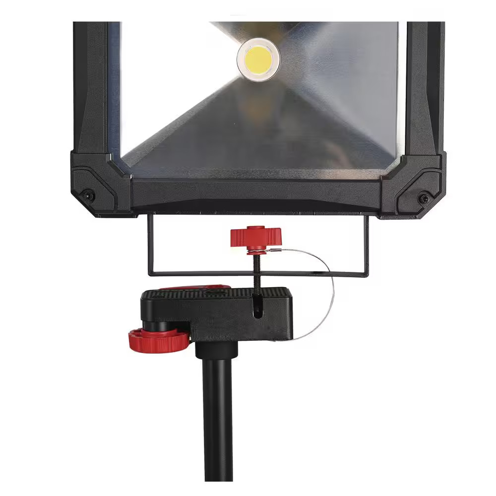 Husky Universal Telescoping Tripod Stand Adjustable Portable for Work Lights