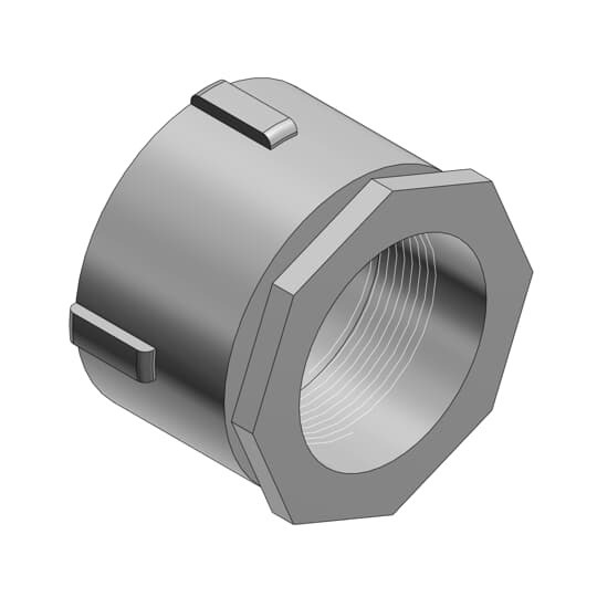 ABB 677 Coupling 1" Malleable Iron Rigid/IMC Conduit UL E23018