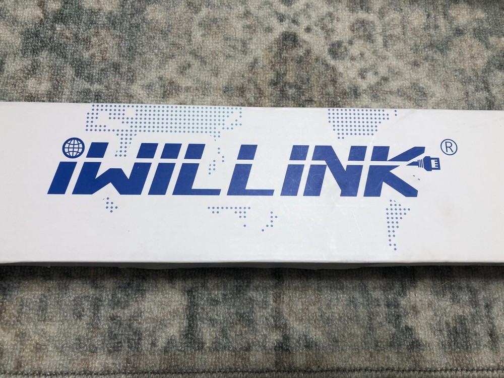 NEW UNUSED IWILLINK Rackmount 24 Port Cat 6 Patch Panel Computer Internet Etc