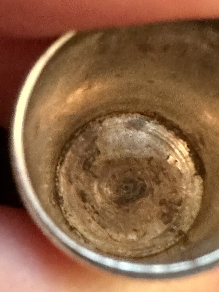 Vintage Sterling Silver Thimble 8