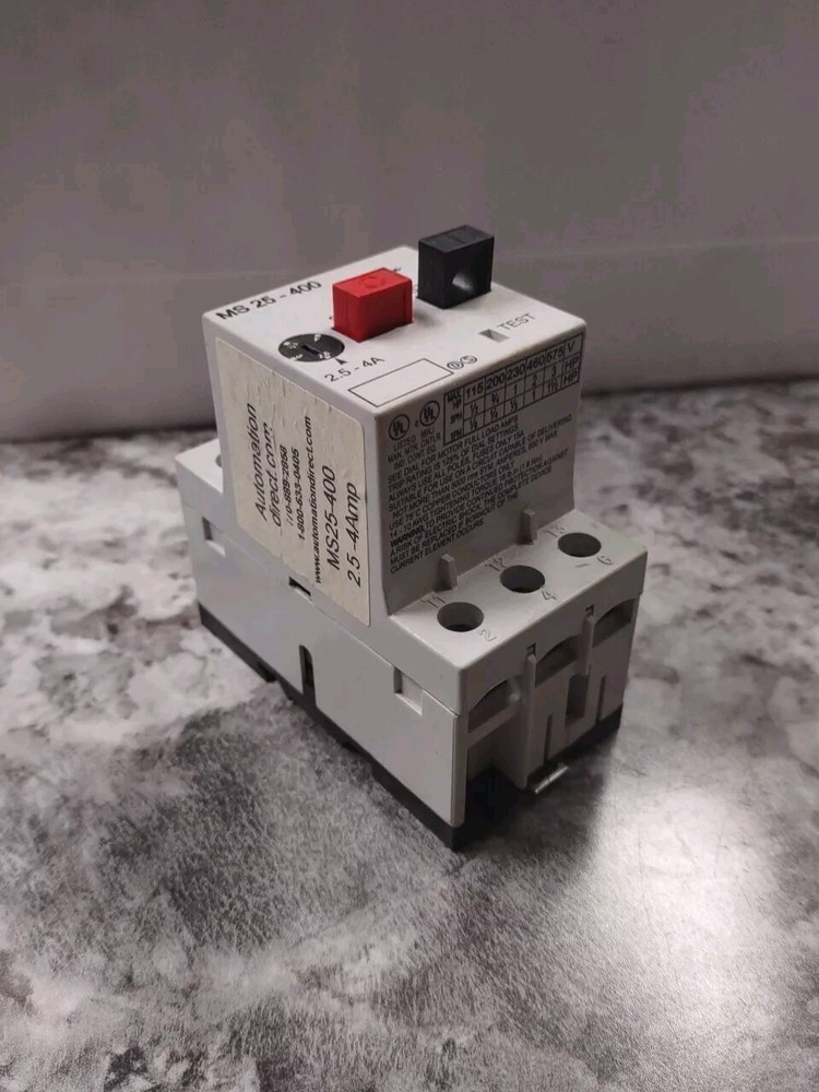 Automation Direct MS25-400  Manual Motor Protector 2.5-4.0 A