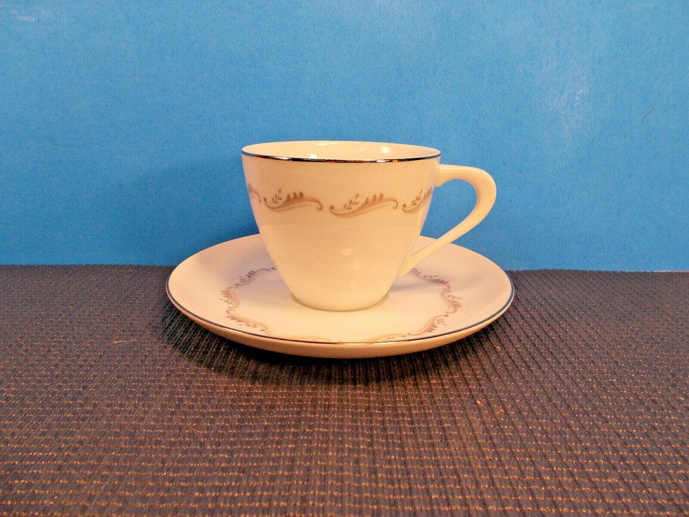 Style House China Leilani Pattern Cup & Saucer Set