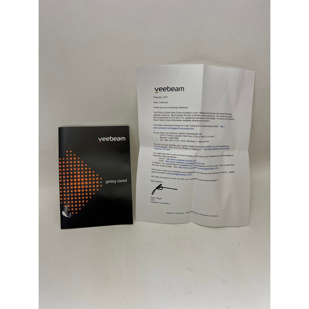 Veebeam Box Wireless PC to TV Model VB02B-US