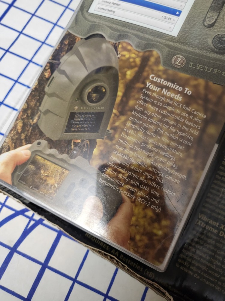 Leupold RCX-2 Game Trail Camera Controller And Camera, New Unopened In Box