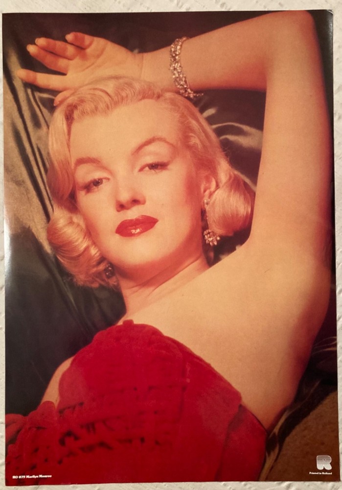 Marilyn Monroe 1982 Poster Rock On Holland