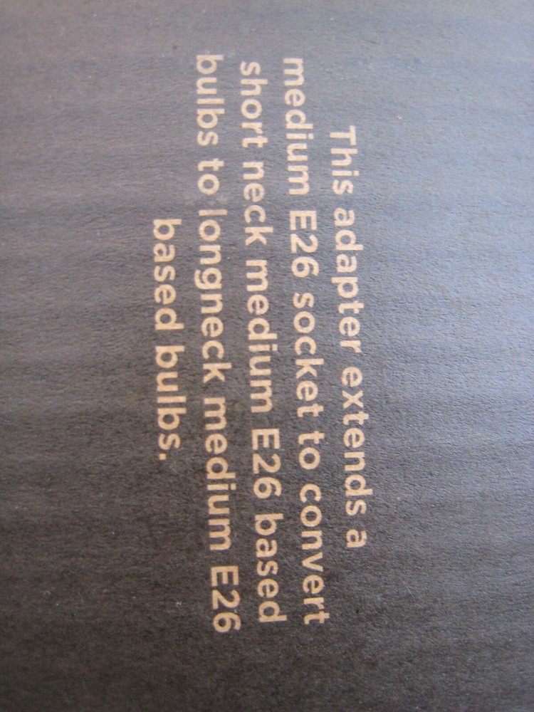 5 yes 5 KOBI KA-E26M-E26F U.L. Listed Socket Extenders for LED Bulb White