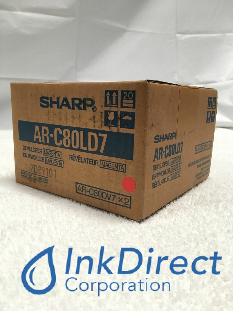 Genuine Sharp ARC80LD7 AR-C80LD7 889753 Developer Magenta AR-C860 C861 C862