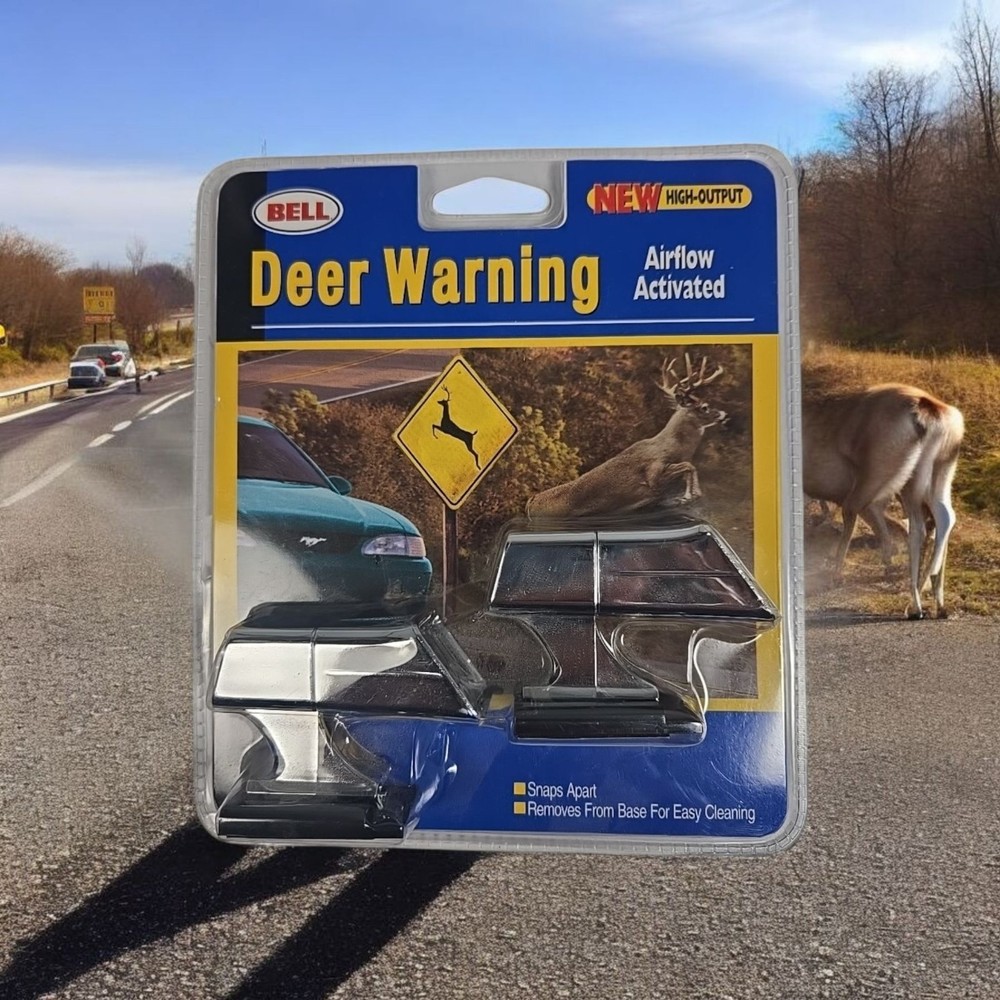 Deer Warning Air Flow Activated Bell