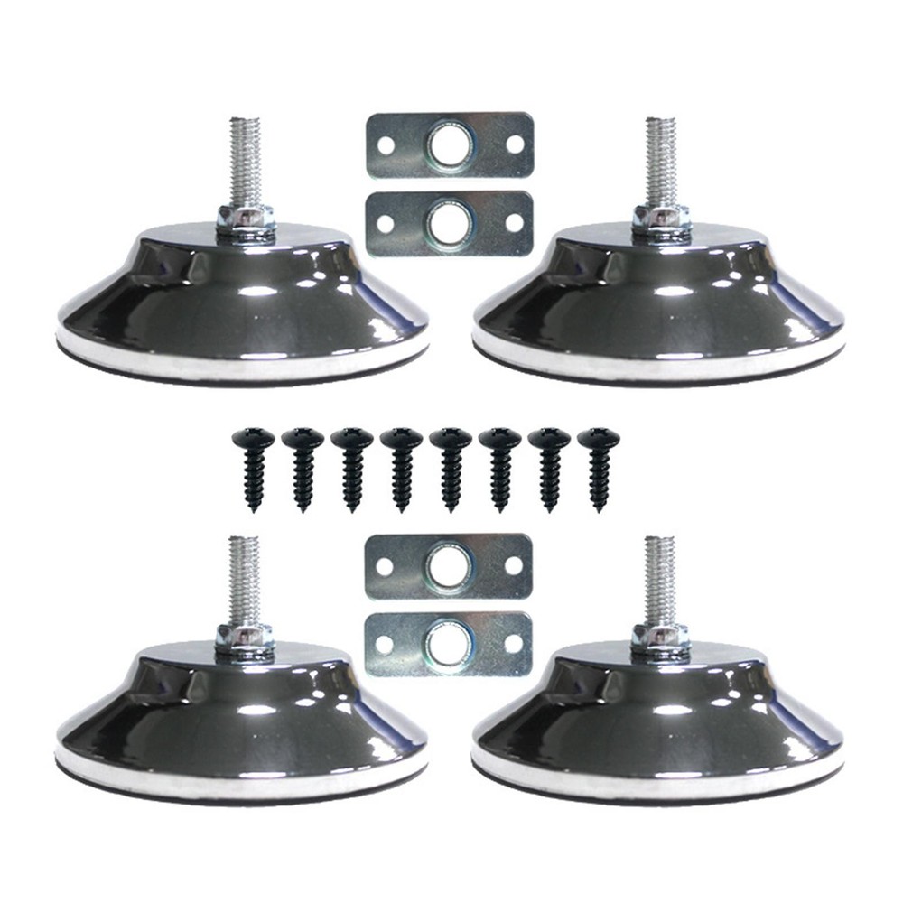 4Pcs Billiard Pool Table Leg Levelers Adjustable Leveling
