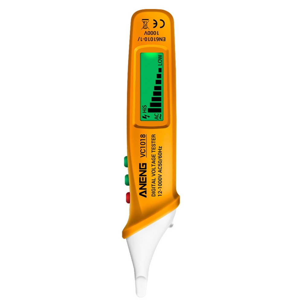 Backlit LCD Screen Digital Intelligent AC Voltage Pen Sensor Tester Meter Detect