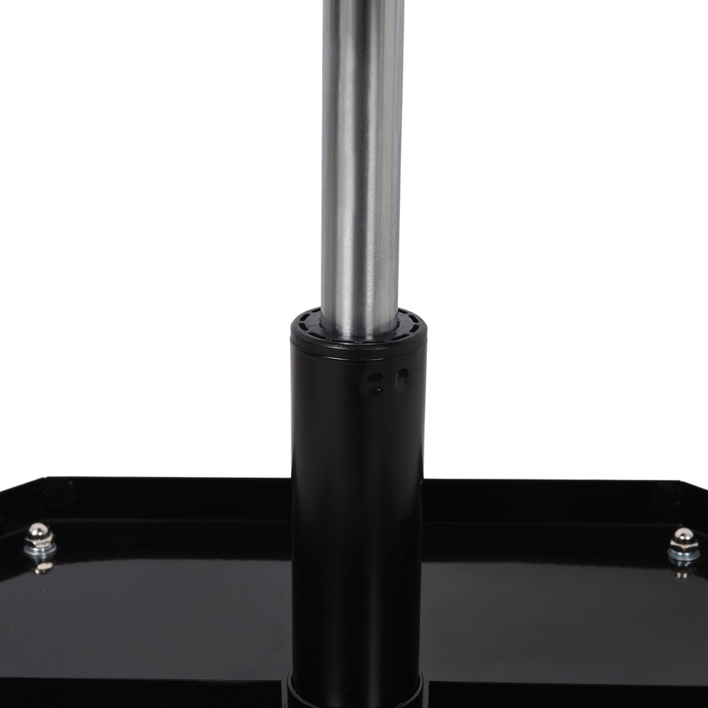 250 LBS Rolling Pneumatic Creeper Garage, Adjustable Mechanic Stool