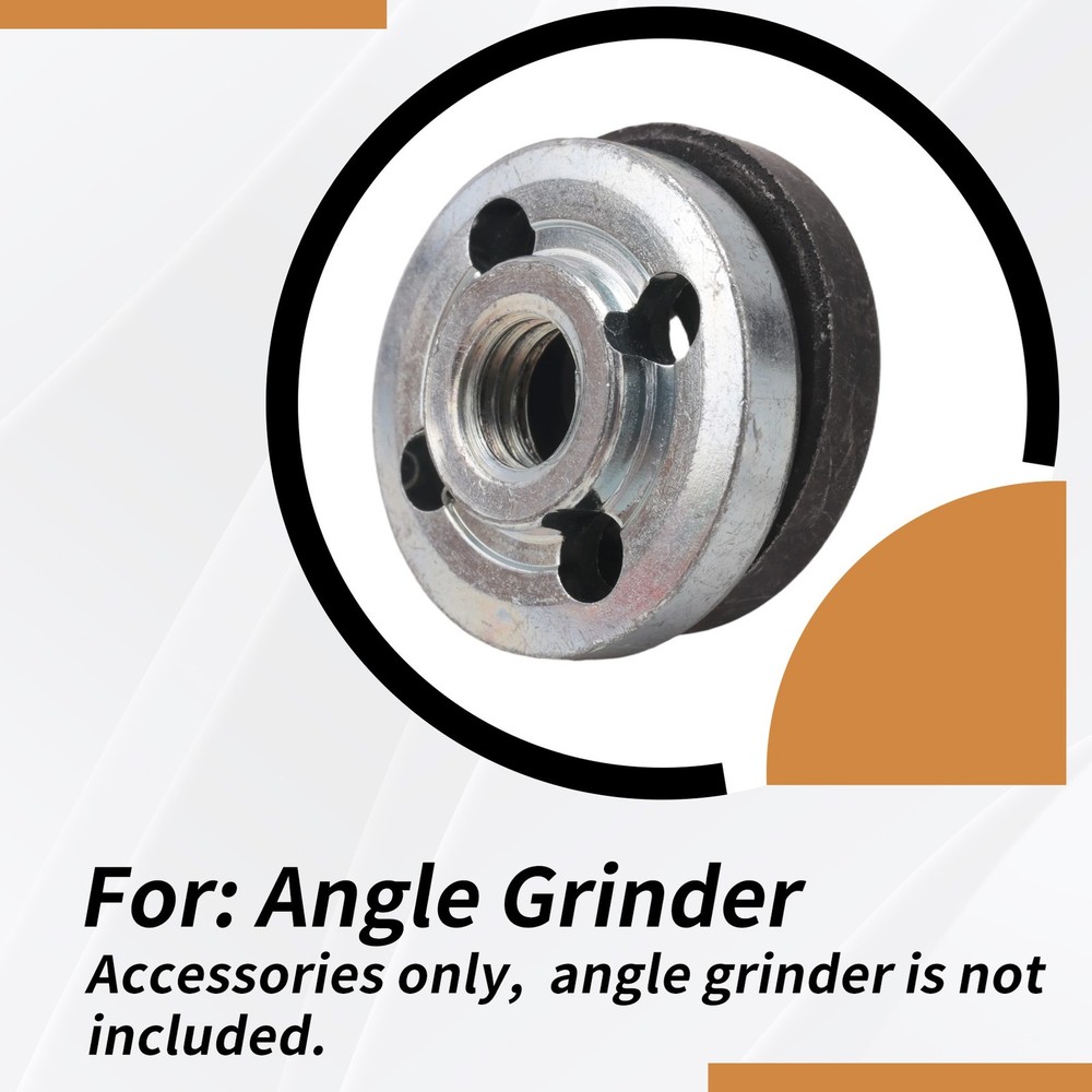 2Pcs Replacement Angle Grinder Part Inner Outer Flange for 9523 T8G73182