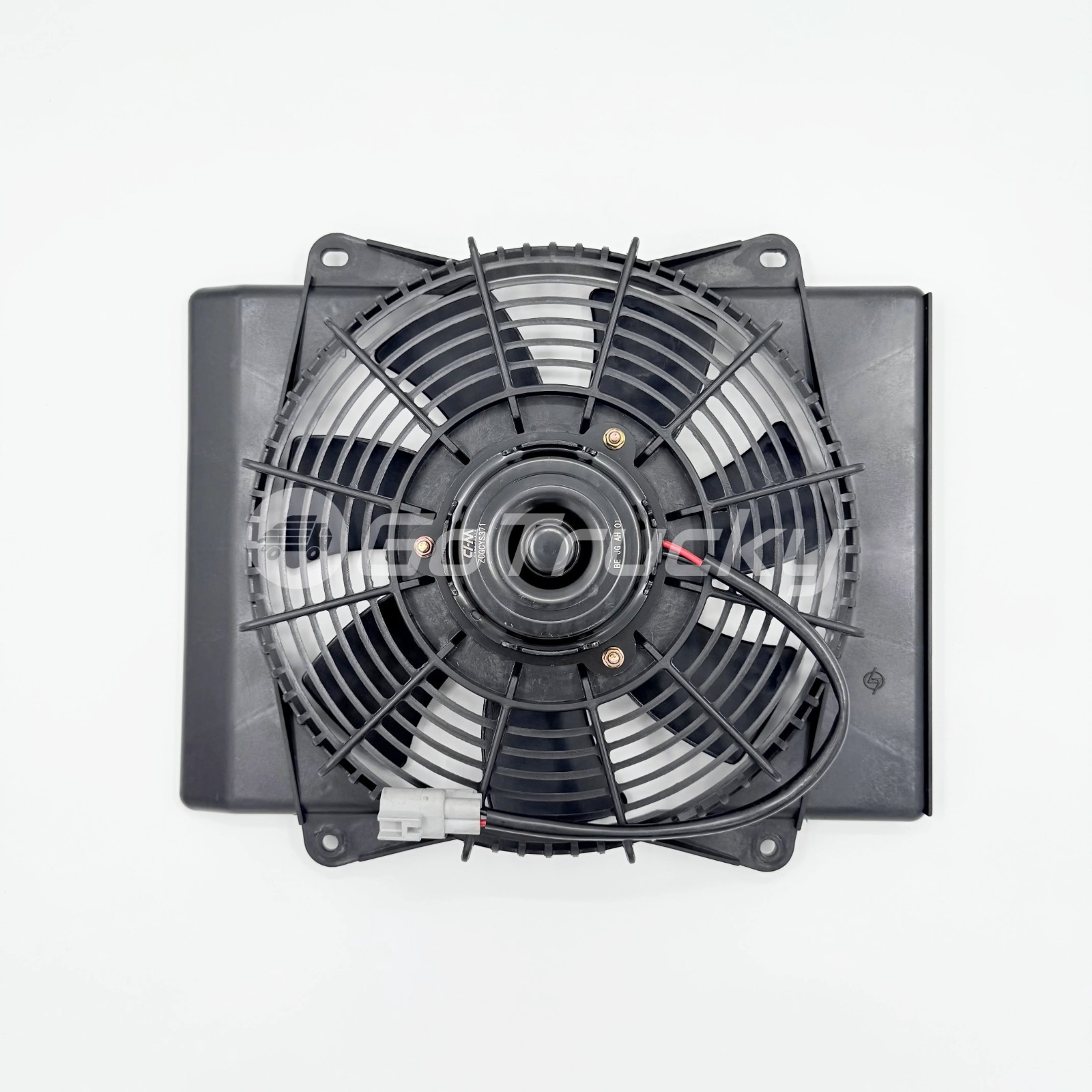 Fan Motor Assembly Condenser For Isuzu NPR-HD NQR NRR 4HK1 5.2L 4HE1 4.8L 98-08