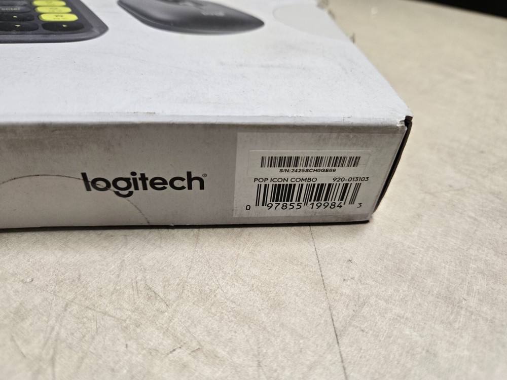Sealed Logitech POP ICON Combo Bluetooth Keyboard and Mouse Combo C