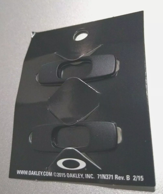 Oakley Replacement Icons for Batwolf Sunglasses Model Attachments Pair Black