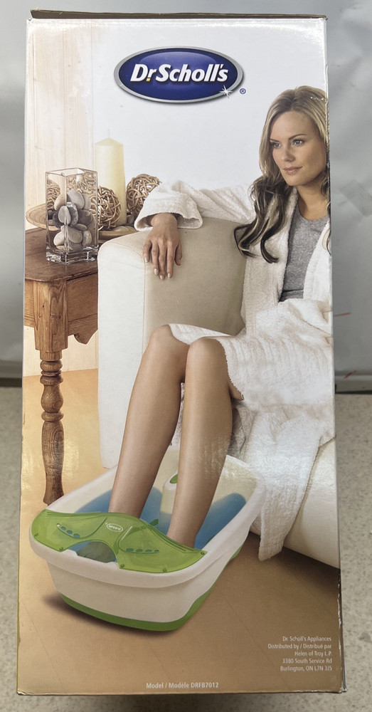 Dr. Scholl's Bubbling Toe-Touch Foot Spa NIB