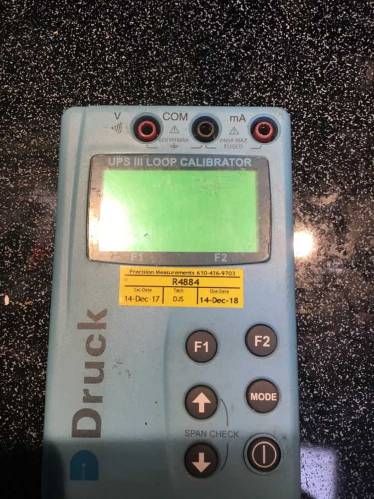 Druck UPS-II Loop Calibrator