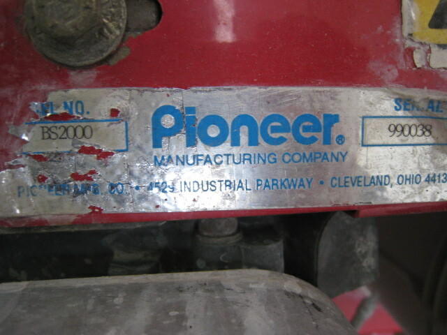 Pioneer BS2000 Brite Striper Field Liner Lining Machine