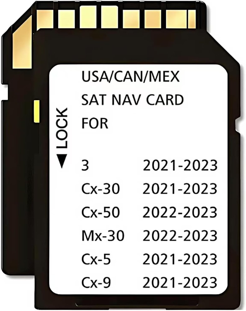 Durable Mazda Navigation Memory Card - 32GB Micro SD Card for 2021-2023 Models