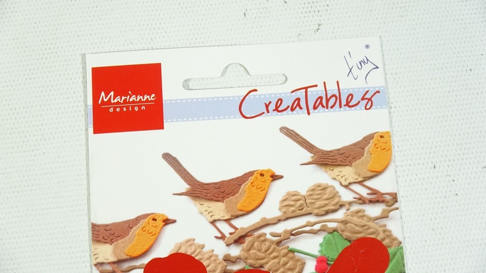 2018 Marianne Design B.V. Tiny Creatables Dies Tiny's Red Robin LR0548
