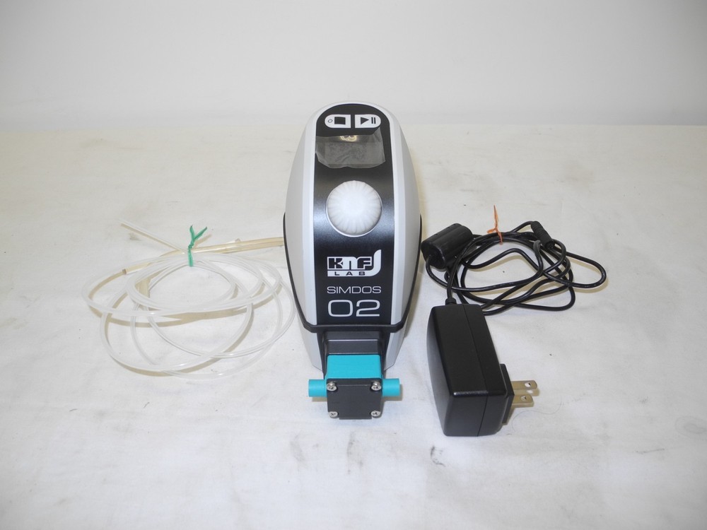 KNF Labs Simdos 02 Analog/Digital Diaphragm Liquid Dosing Control Pump W/ PSU