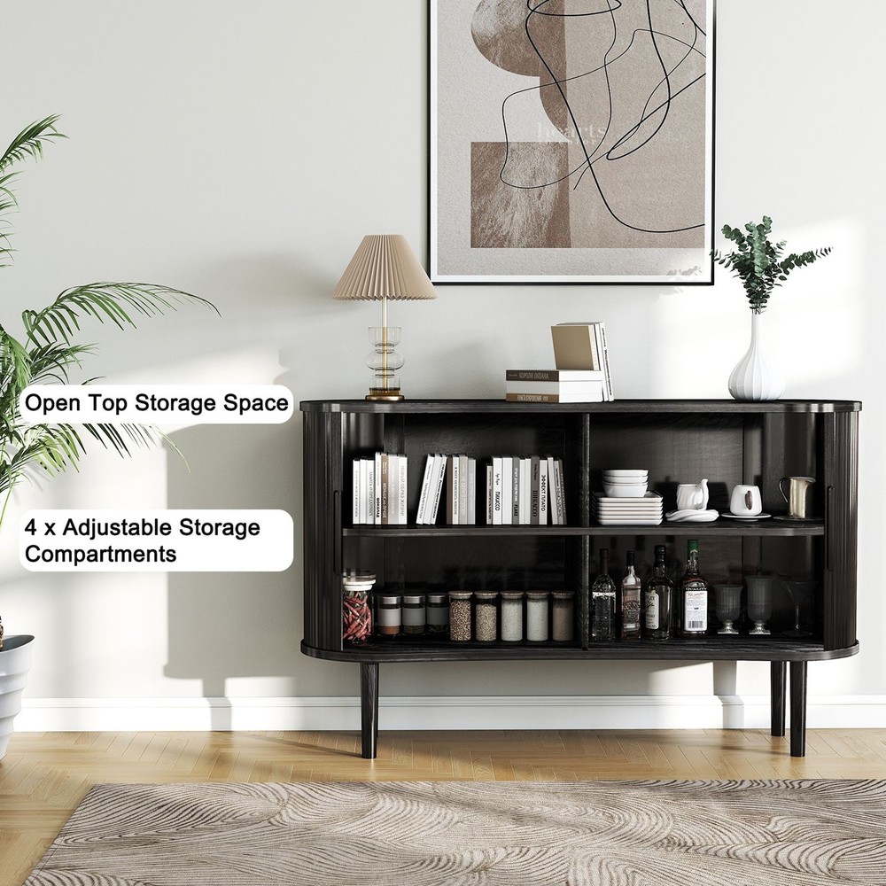 Spacious 1.4M Storage Sideboard For Stylish Kitchen Decor
