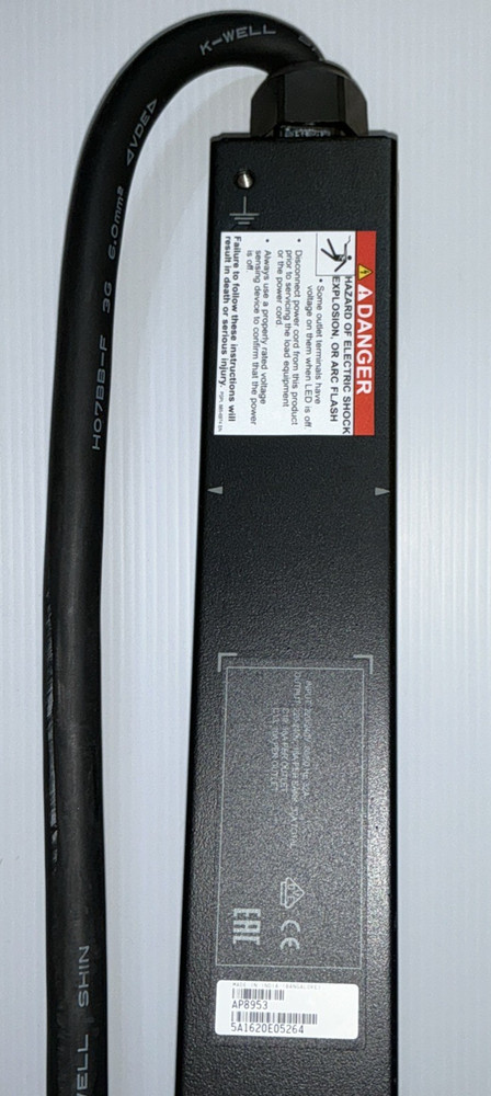 SCHNEIDER ELECTRIC AP8953 Power Distribution Unit AP8953