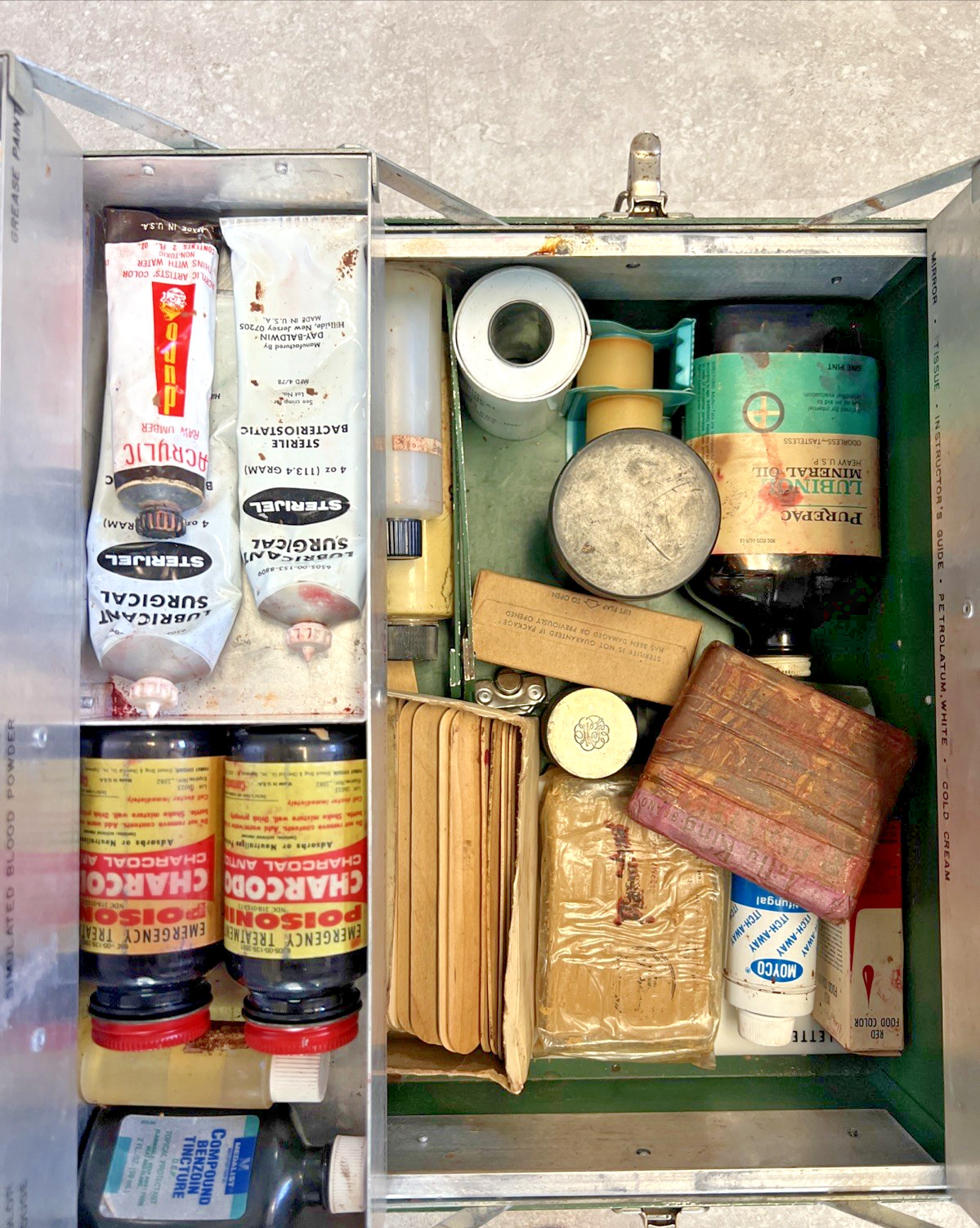 US ARMY Medical Service Casualty Simulation Kit Gentronics 1978 Training D-19