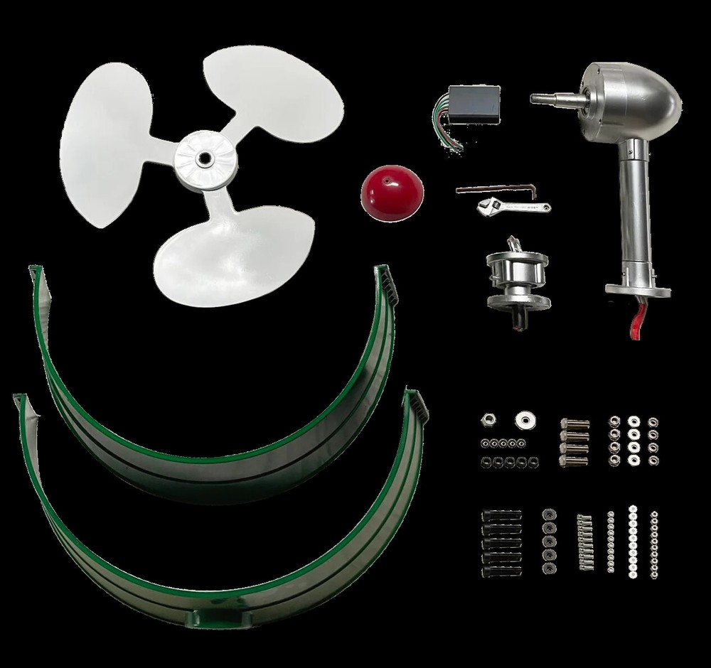 6/8KW Horizontal Axis Permanent Maglev Wind Turbine Generator W/ MPPT Controller