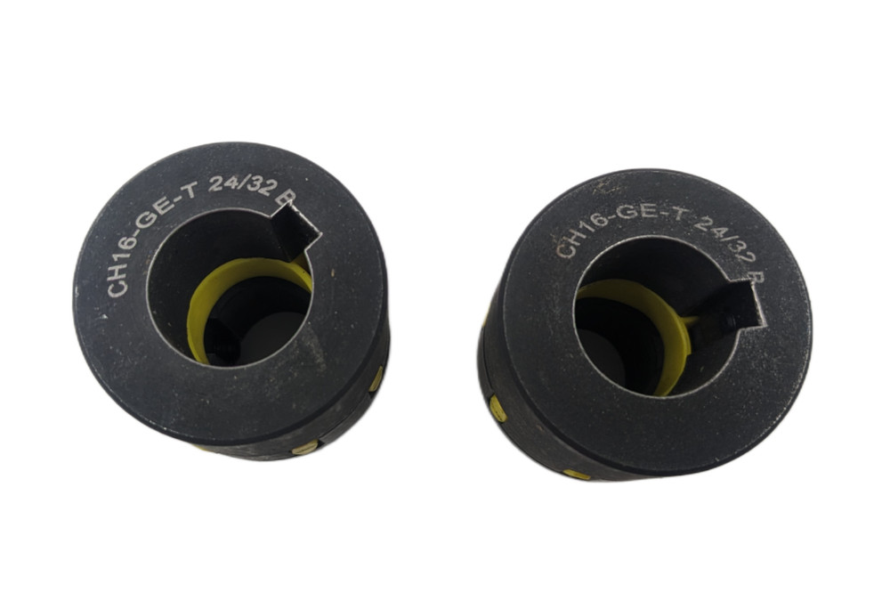 2PC CH16-GE-T 1" Hydraulic Quick Connect Coupler Fitting