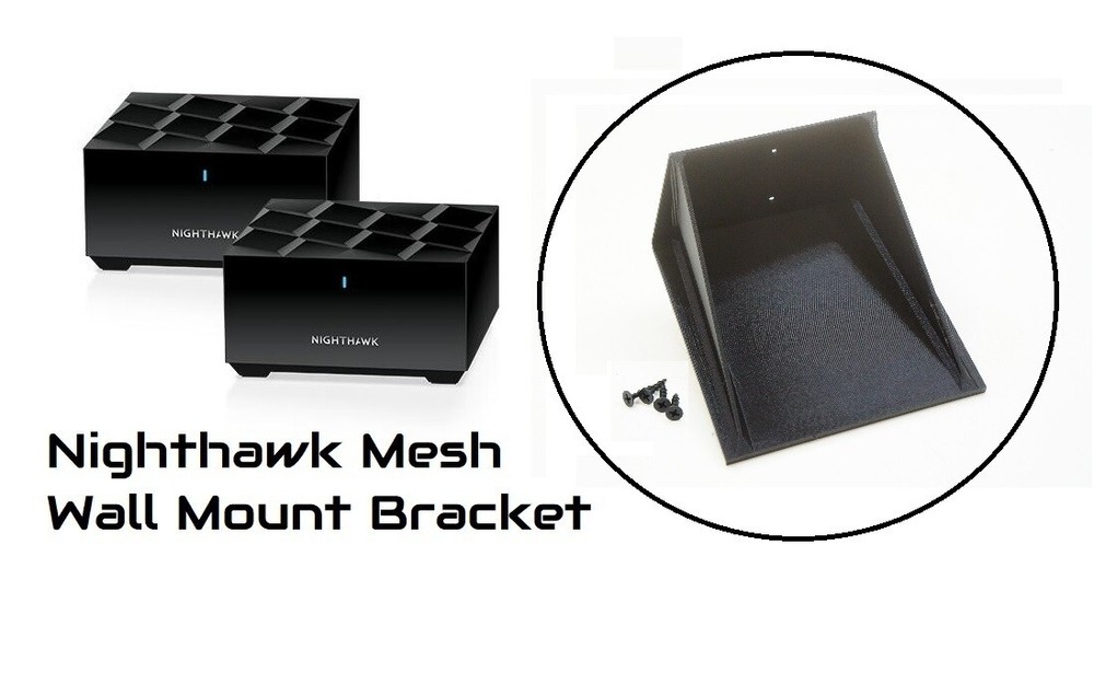 Wall Mount Bracket Holder for Nighthawk Mesh Network Satellite AX1800 MK63 MK62