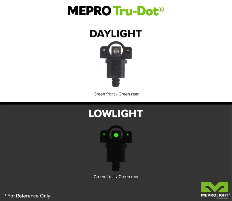 Meprolight Tru-Dot Shotgun Sight Set Compatible with Benelli...