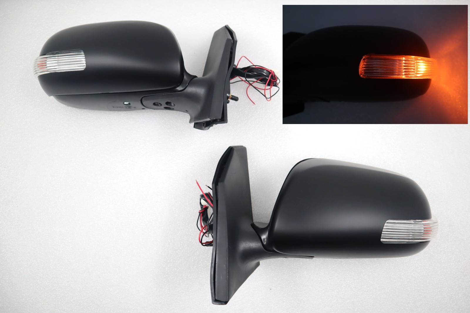 NEW Manual Fold LED Signal Side Mirror For 2003~04~05~06~07-2008 TOYOTA COROLLA