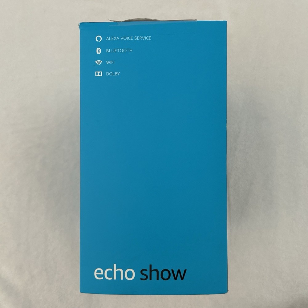 *NEW & SEALED* BLACK AMAZON ECHO SHOW 1ST GENERATION SMART ASSISTANT SPEAKER