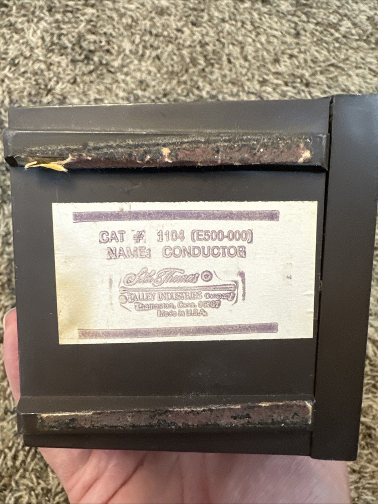 Vintage Metronome Seth Thomas 1982 Conductor 1104 Plastic Case