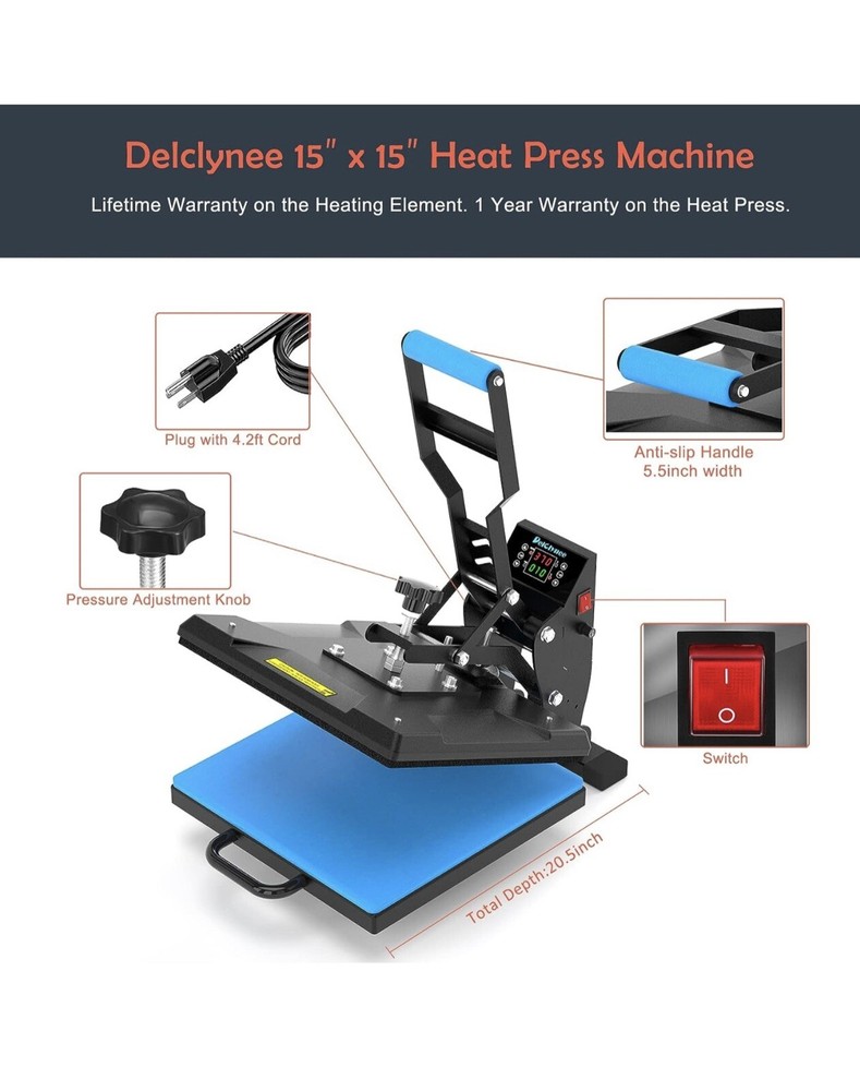 Delclynee Heat Press